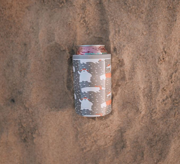 12 oz. Can Cooler Polar Bears - SIC Lifestyle