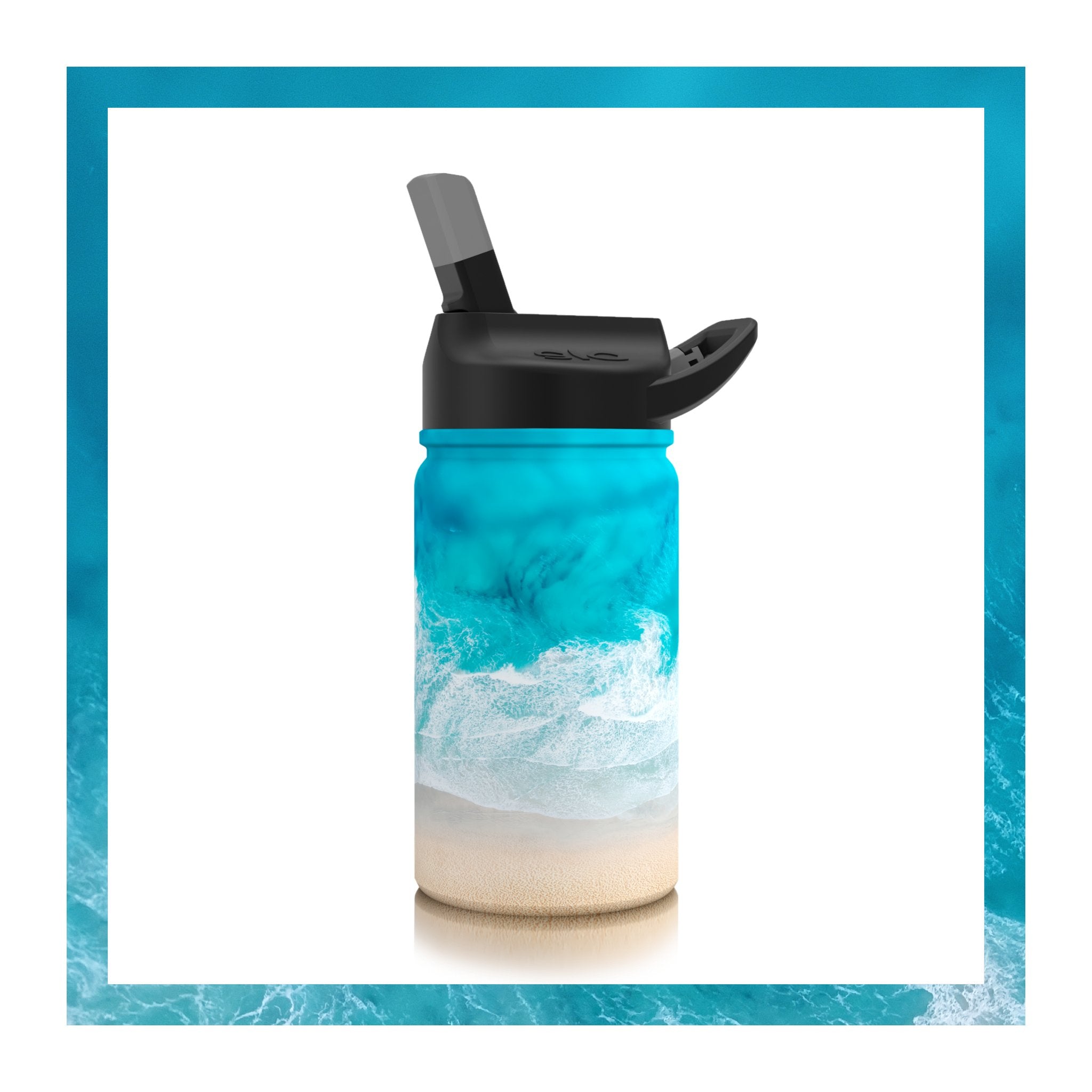 12 oz. lil SIC® Ocean Drone Water Bottle - SIC Lifestyle