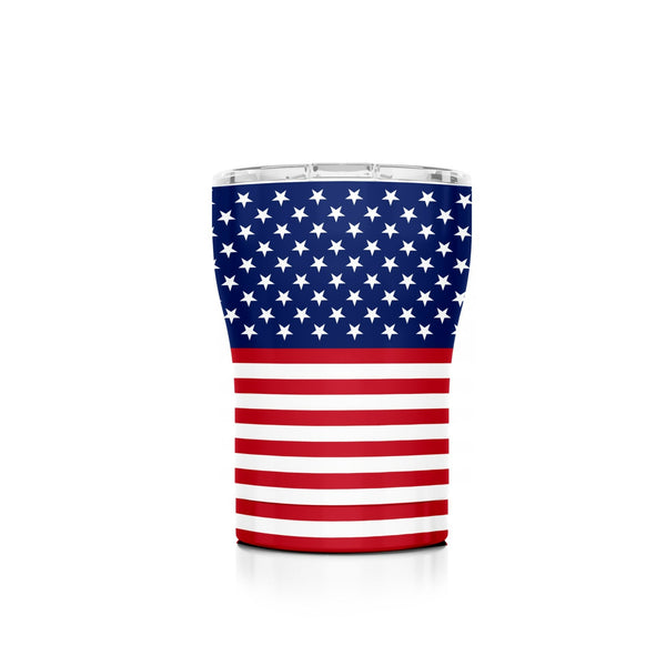 12 oz. SIC® Old Glory USA Flag Tumbler