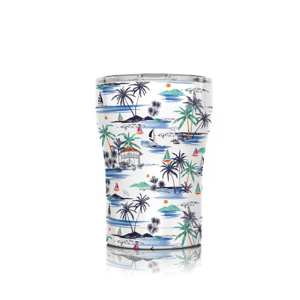 12 oz. SIC® Tiki Sails Tumbler - SIC Lifestyle