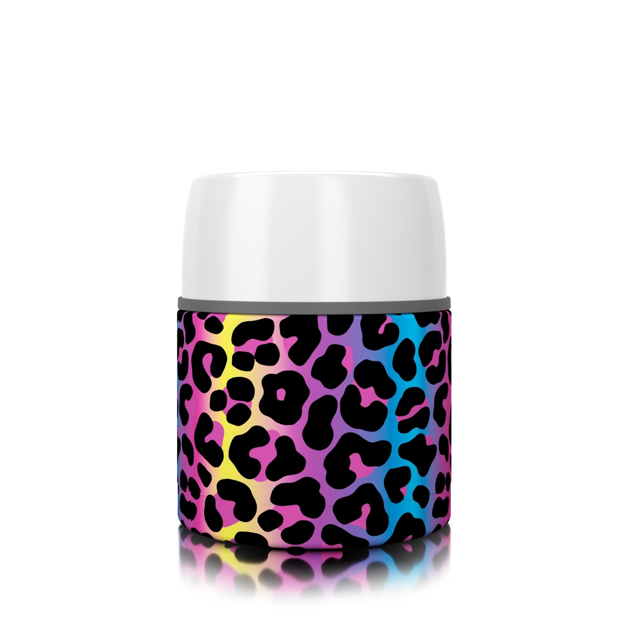 17 oz. Neon Leopard Food Insulator - SIC Lifestyle