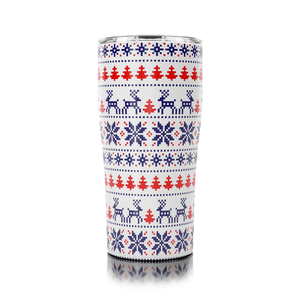 20 oz. SIC® Holiday Sweater Tumbler - SIC Lifestyle