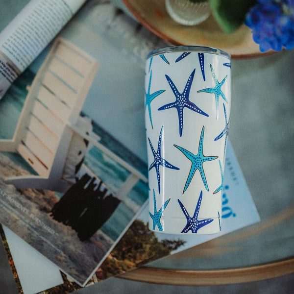 20 oz. SIC® Nautical Starfish Tumbler - SIC Lifestyle