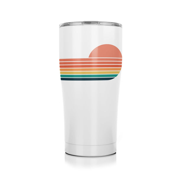 20 oz. SIC® Retro Sunset Tumbler - SIC Lifestyle