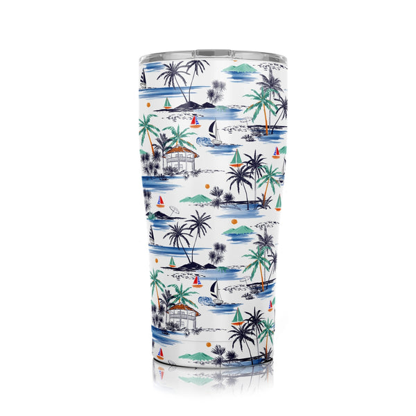 20 oz. SIC® Tiki Sails Tumbler - SIC Lifestyle