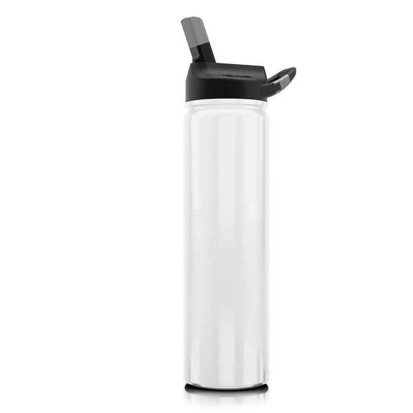 27 oz. SIC® Gloss Ice White Water Bottle - SIC Lifestyle