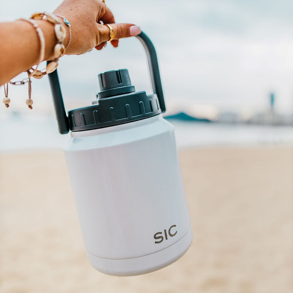 64 oz. (Half Gallon) Ice White Jug - SIC Lifestyle