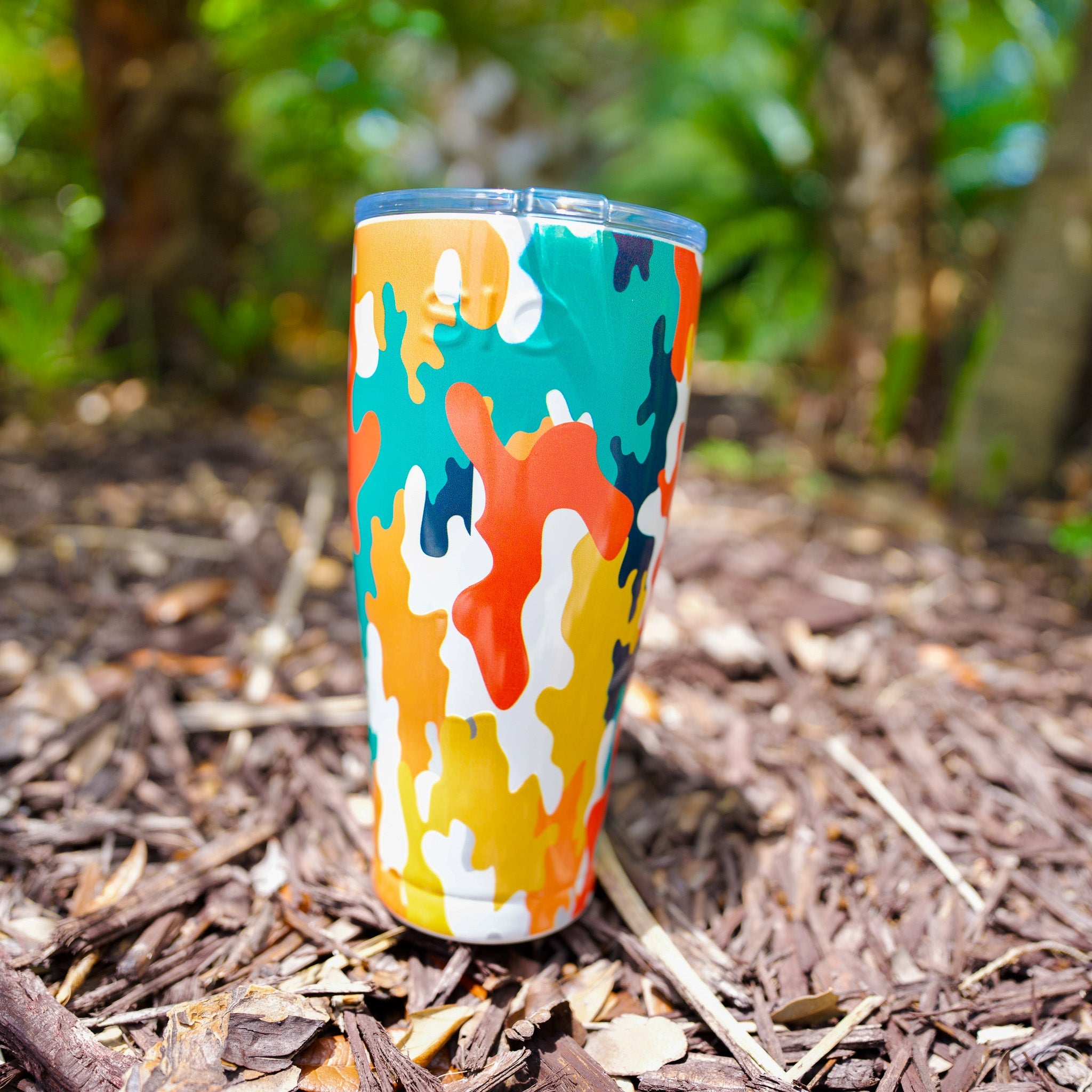 Coral Camo 30 oz. Tumbler - SIC Lifestyle