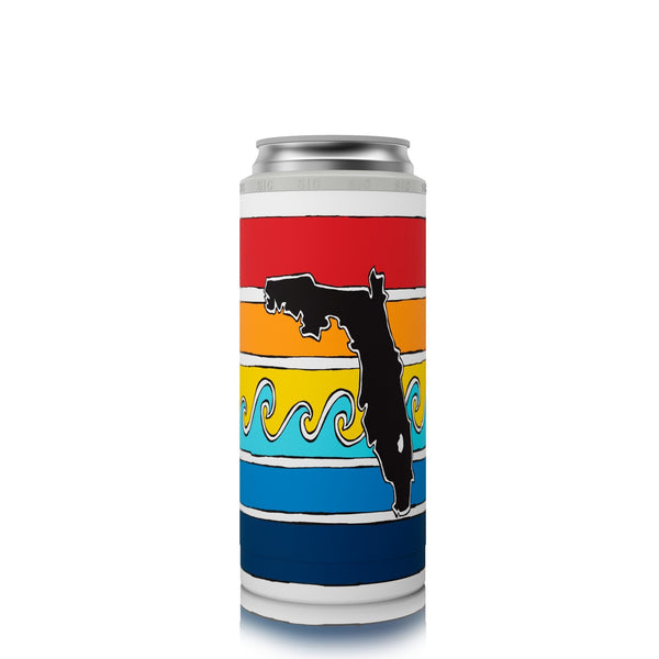 Florida Sunset Slim Can Cooler - SIC® & Sunshine State® Collaboration - SIC Lifestyle