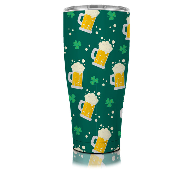 SIC® 30 oz. St. Patrick's Day Shamrocks Stainless Steel Tumbler - SIC Lifestyle