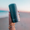 SIC® Slim Can Cooler Hammered Gunmetal - SIC Lifestyle