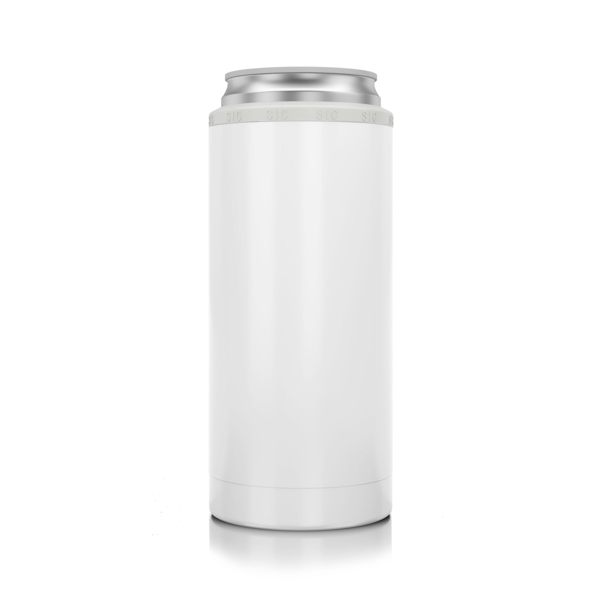 SIC® Slim Can Cooler Ice White - SIC Lifestyle