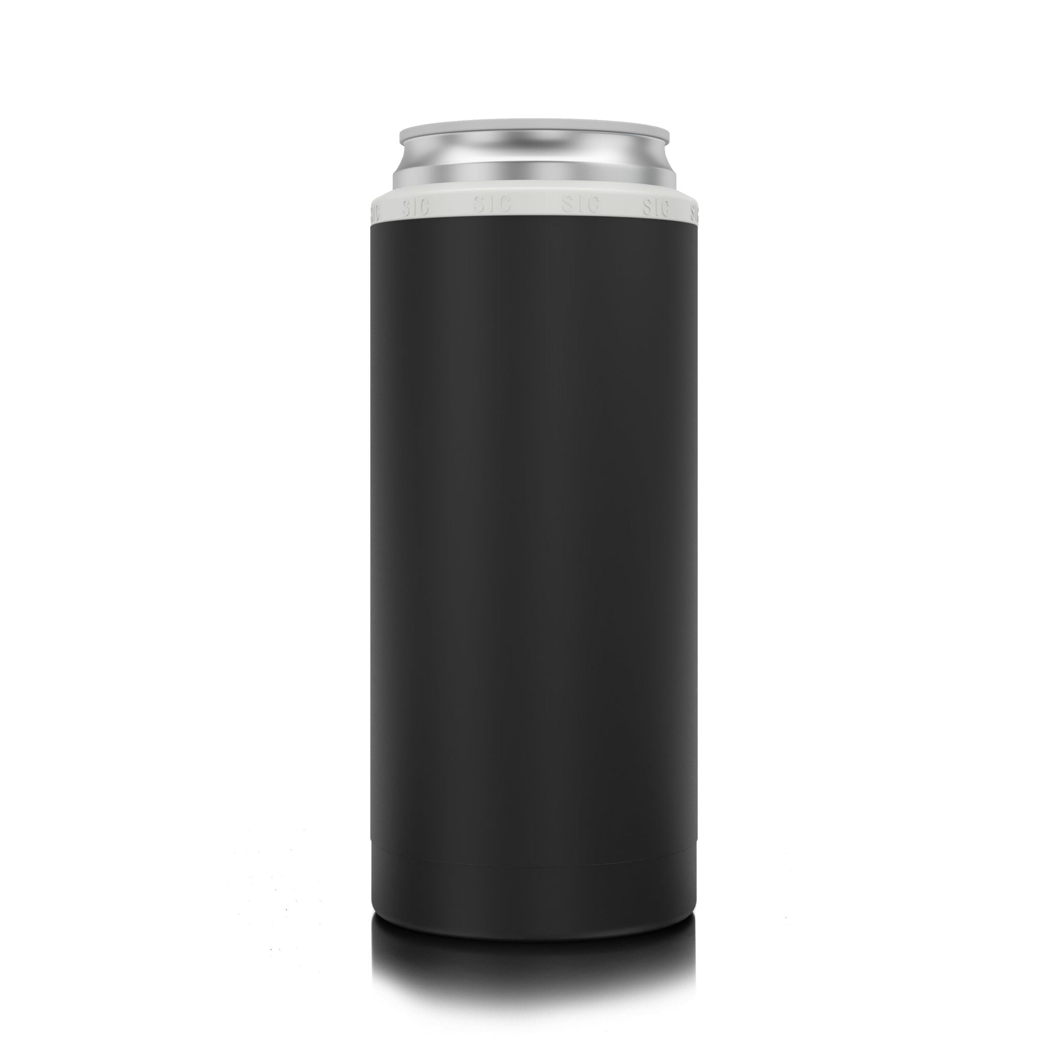 SIC® Slim Can Cooler Matte Black - SIC Lifestyle