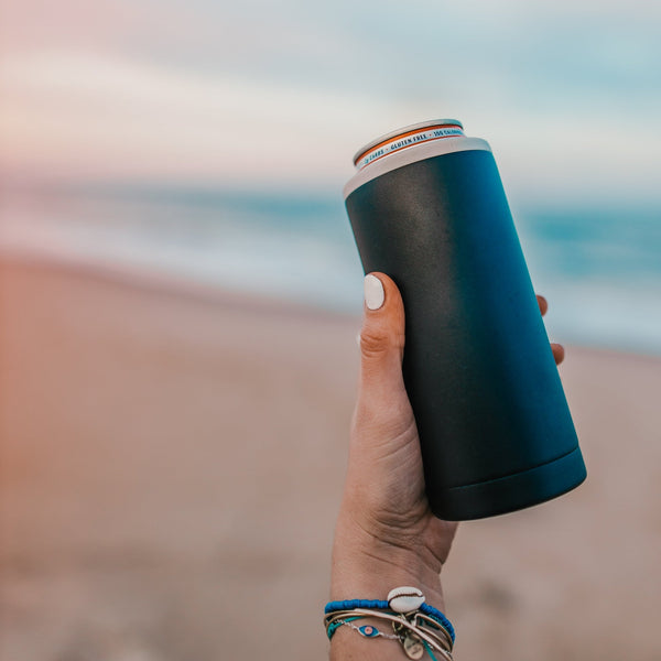 SIC® Slim Can Cooler Matte Black - SIC Lifestyle