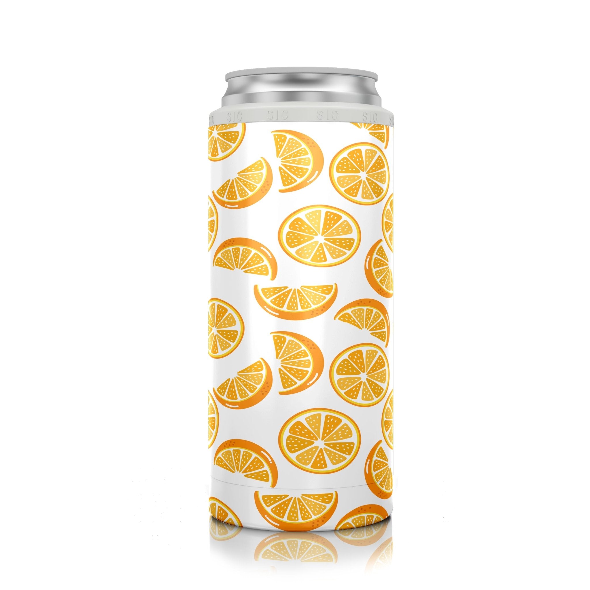 SIC® Slim Can Cooler Orange Slices - SIC Lifestyle