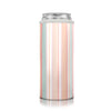 SIC® Slim Can Cooler Pastel Stripes - SIC Lifestyle