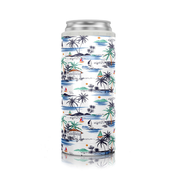 SIC® Slim Can Cooler Tiki Sails - SIC Lifestyle